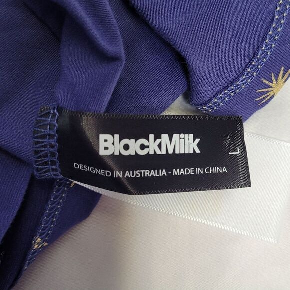 BLACKMILK magic mascots navy blue and gold long sleeve‎ comfy top Harry Potter L - Picture 8 of 10